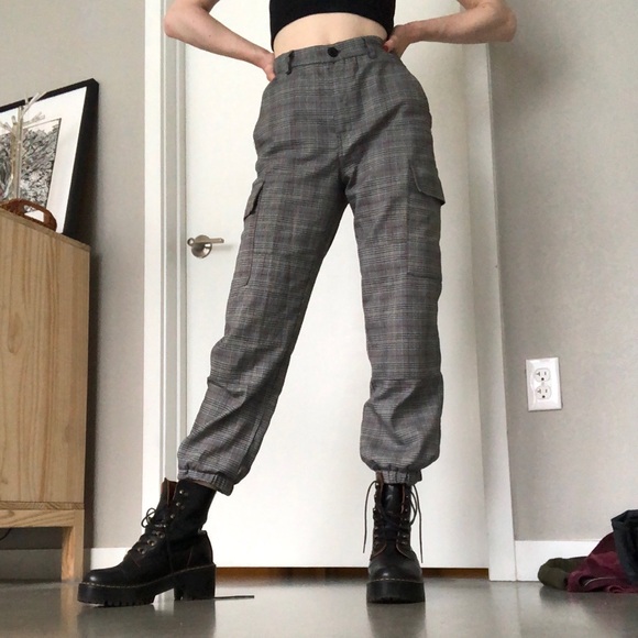 Plaid cargo pants - Picture 3 of 5